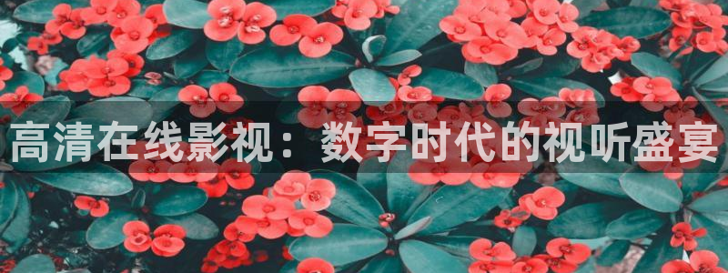 红桃 电影：高清在线影视：数字时代的视听盛宴